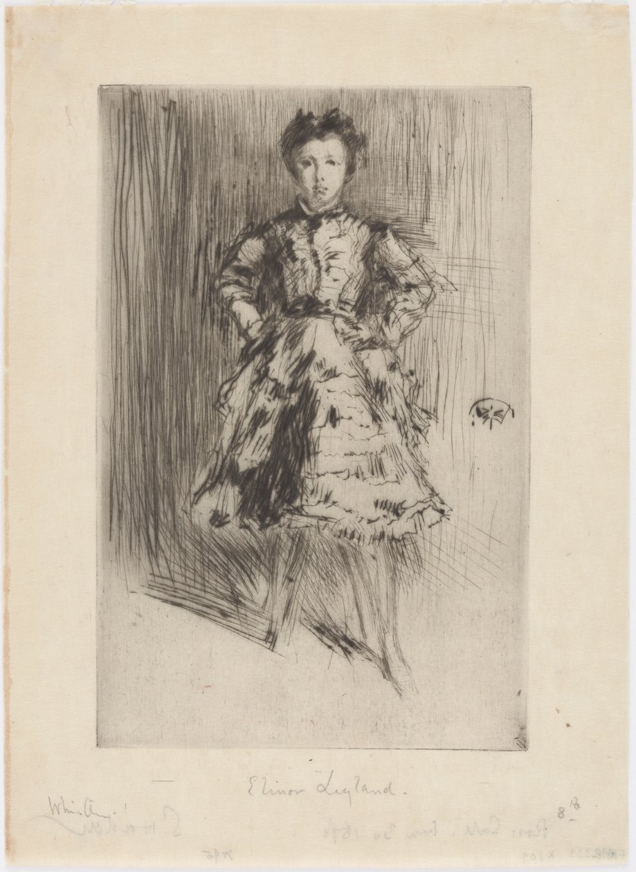 Elinor Leyland, 1873 - James Abbott McNeill Whistler