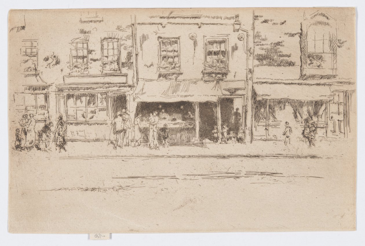 Poissonnerie, Chelsea, vers 1884-86 - James Abbott McNeill Whistler