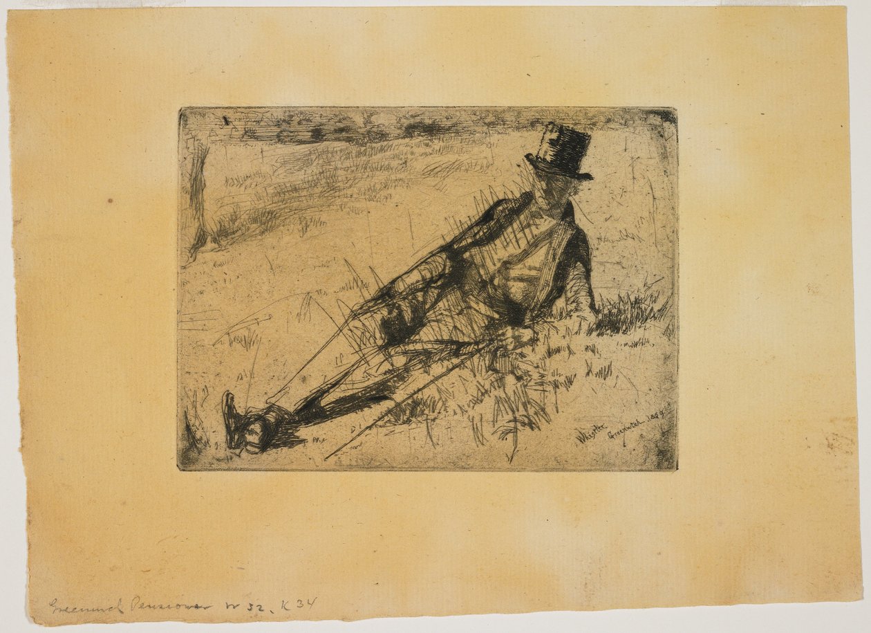Greenwich-Pensionär - James Abbott McNeill Whistler