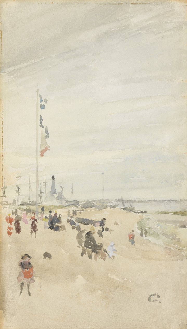 Gris et Perle : Bannières de Jour Férié, 1883-84 - James Abbott McNeill Whistler
