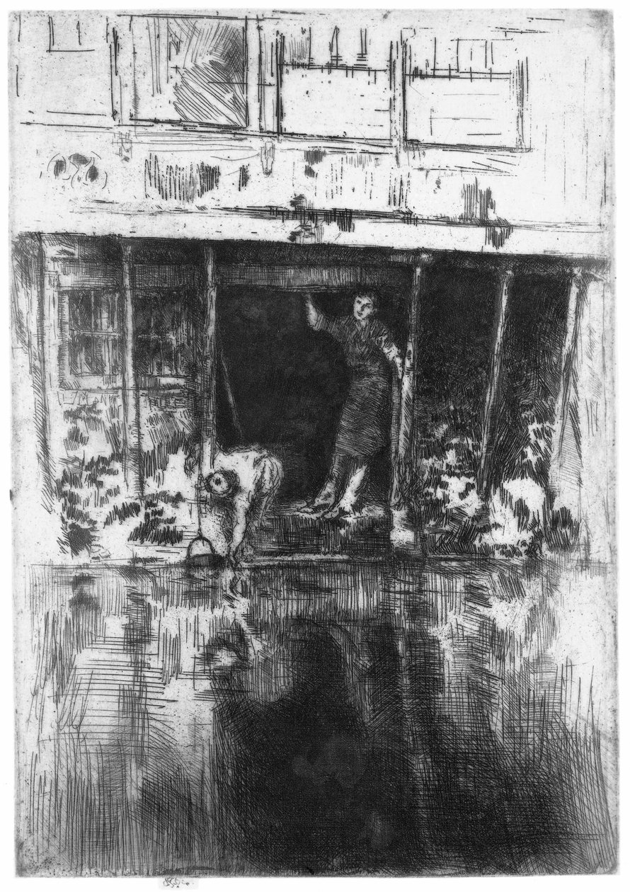 Maison sur le canal à Amsterdam
Pierrot - James Abbott McNeill Whistler