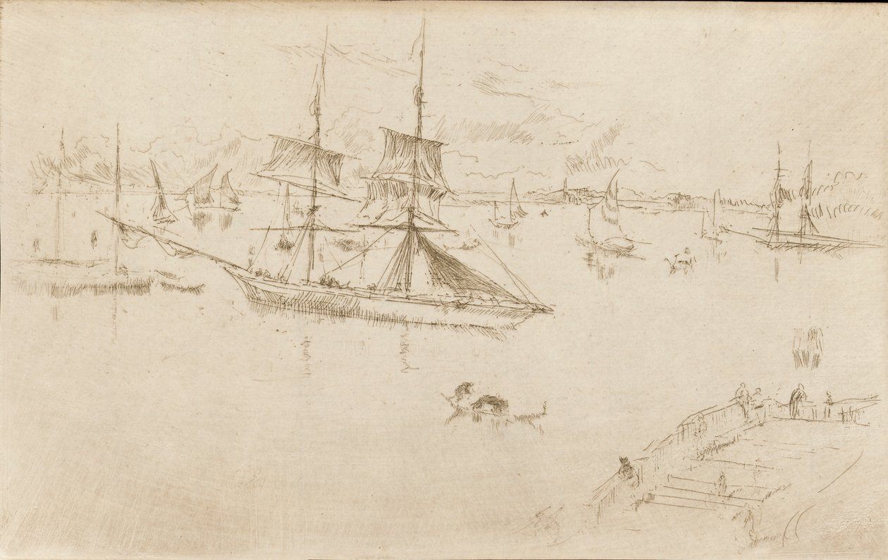 Lagune-Midi - James Abbott McNeill Whistler