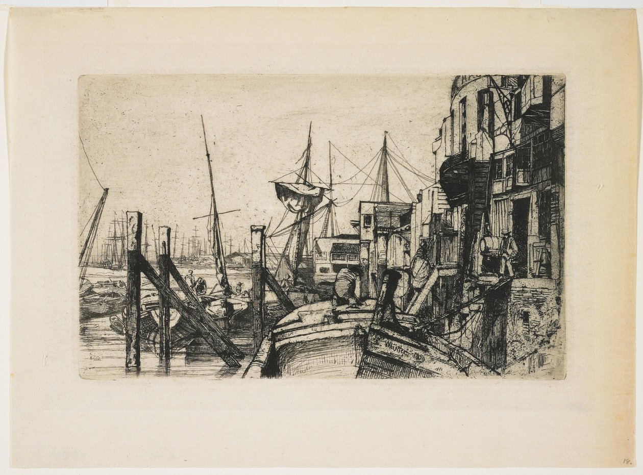 Limehouse - James Abbott McNeill Whistler