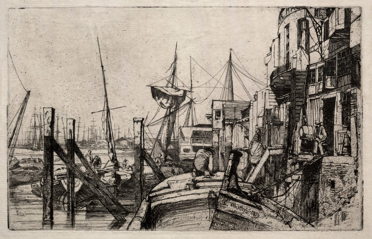 Limehouse - James Abbott McNeill Whistler