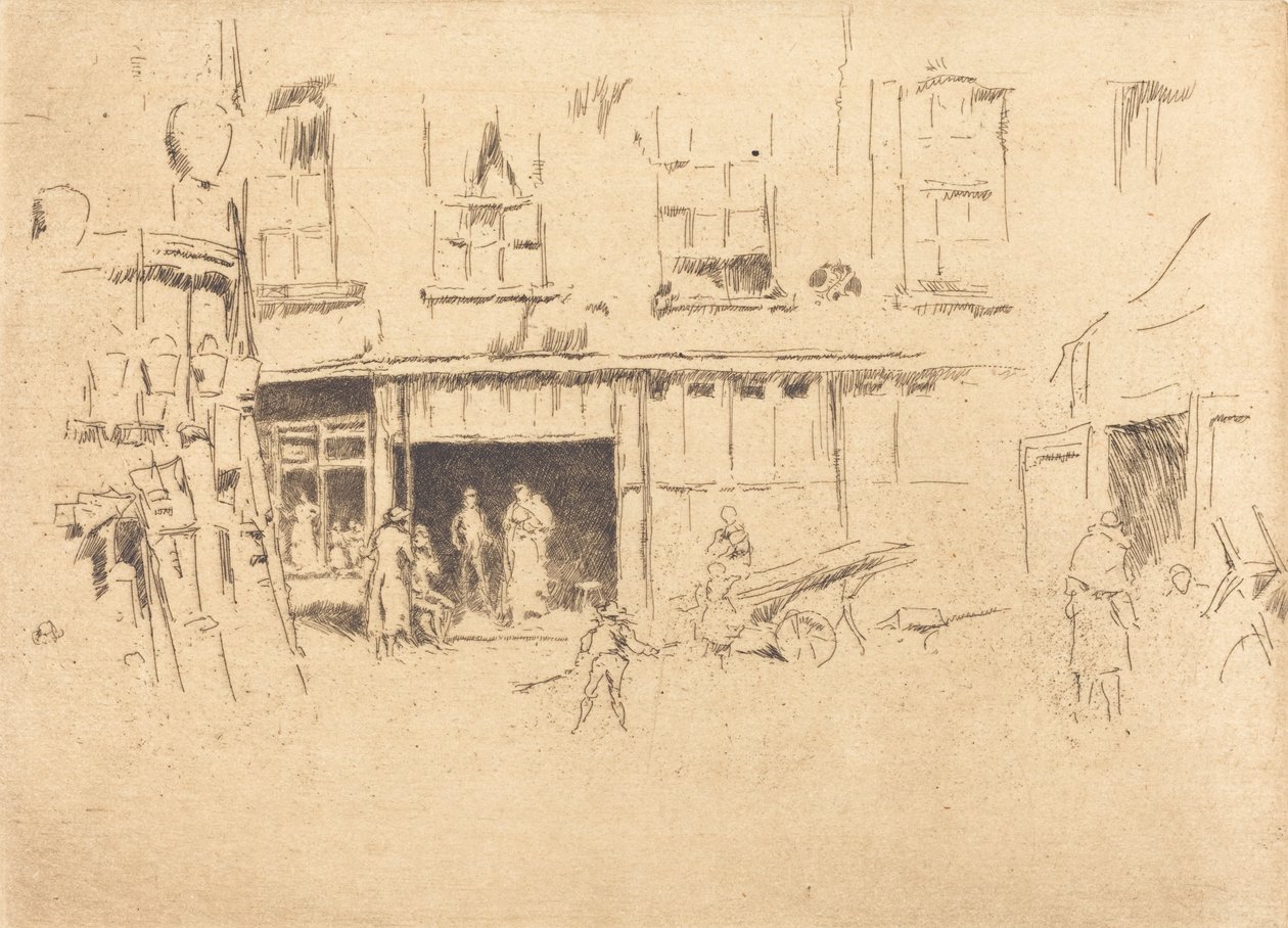Little Court, vers 1880-1881 - James Abbott McNeill Whistler