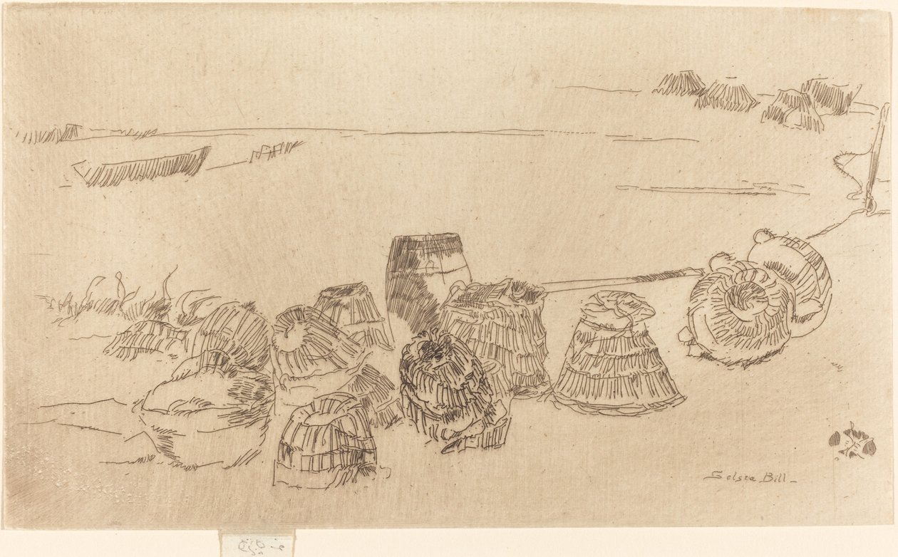 Paniers à homards, vers 1880-1881 - James Abbott McNeill Whistler