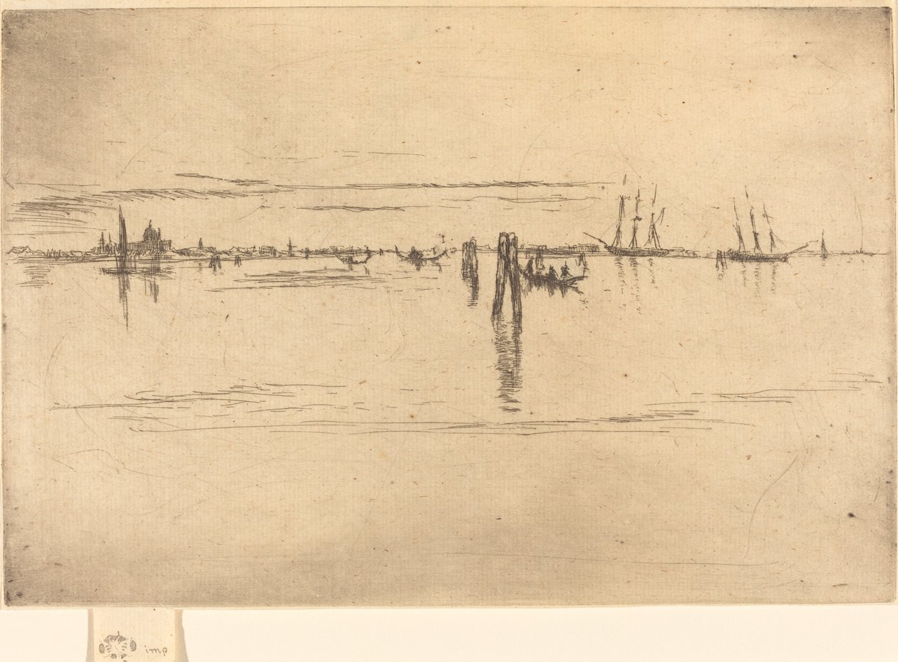 Long Lagoon, 1880 - James Abbott McNeill Whistler