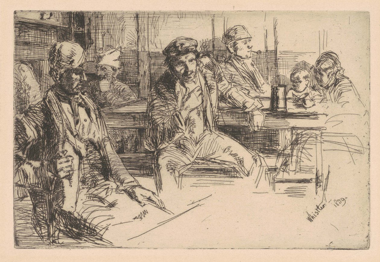Docker, 1859 - James Abbott McNeill Whistler