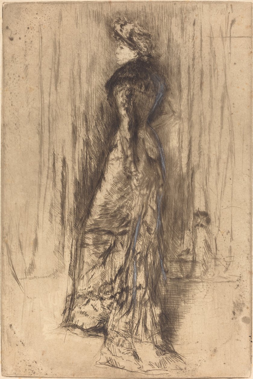 Maud debout - James Abbott McNeill Whistler