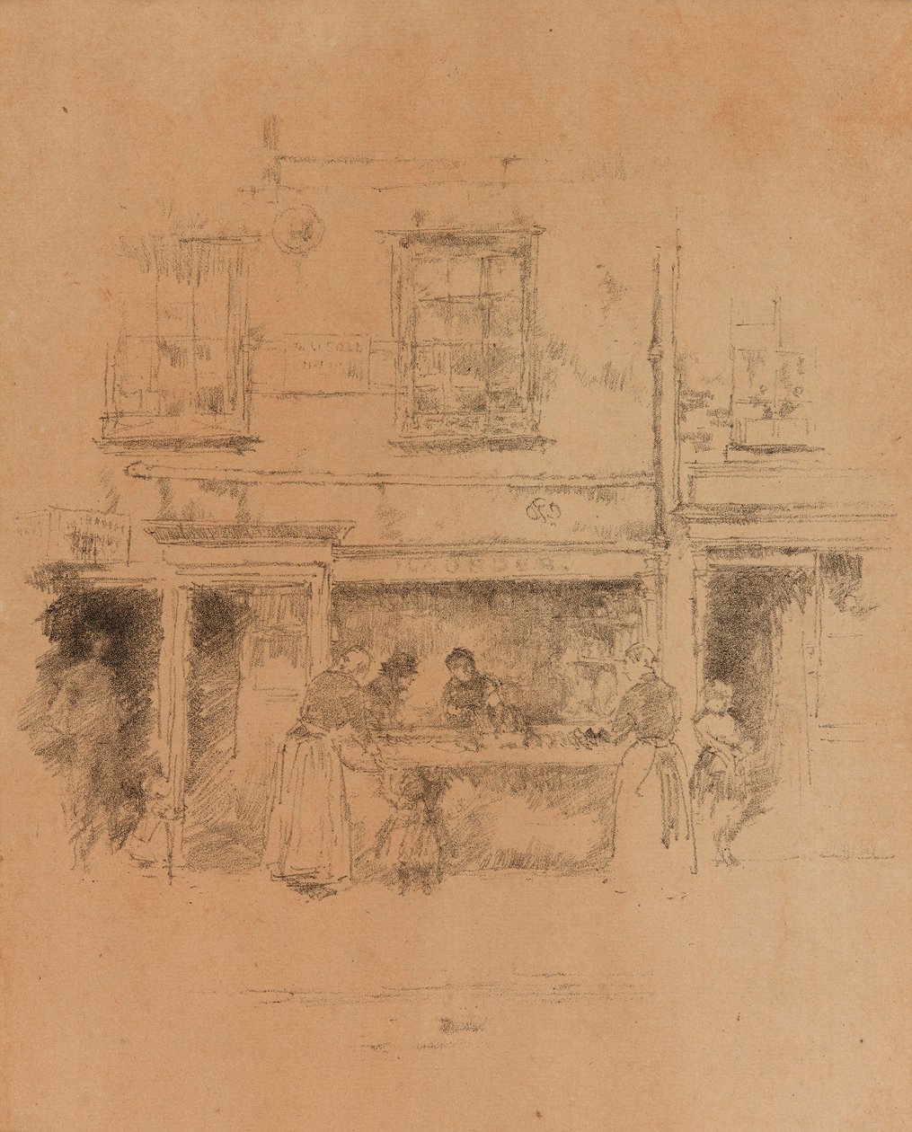 Poissonnerie de Maunder - James Abbott McNeill Whistler