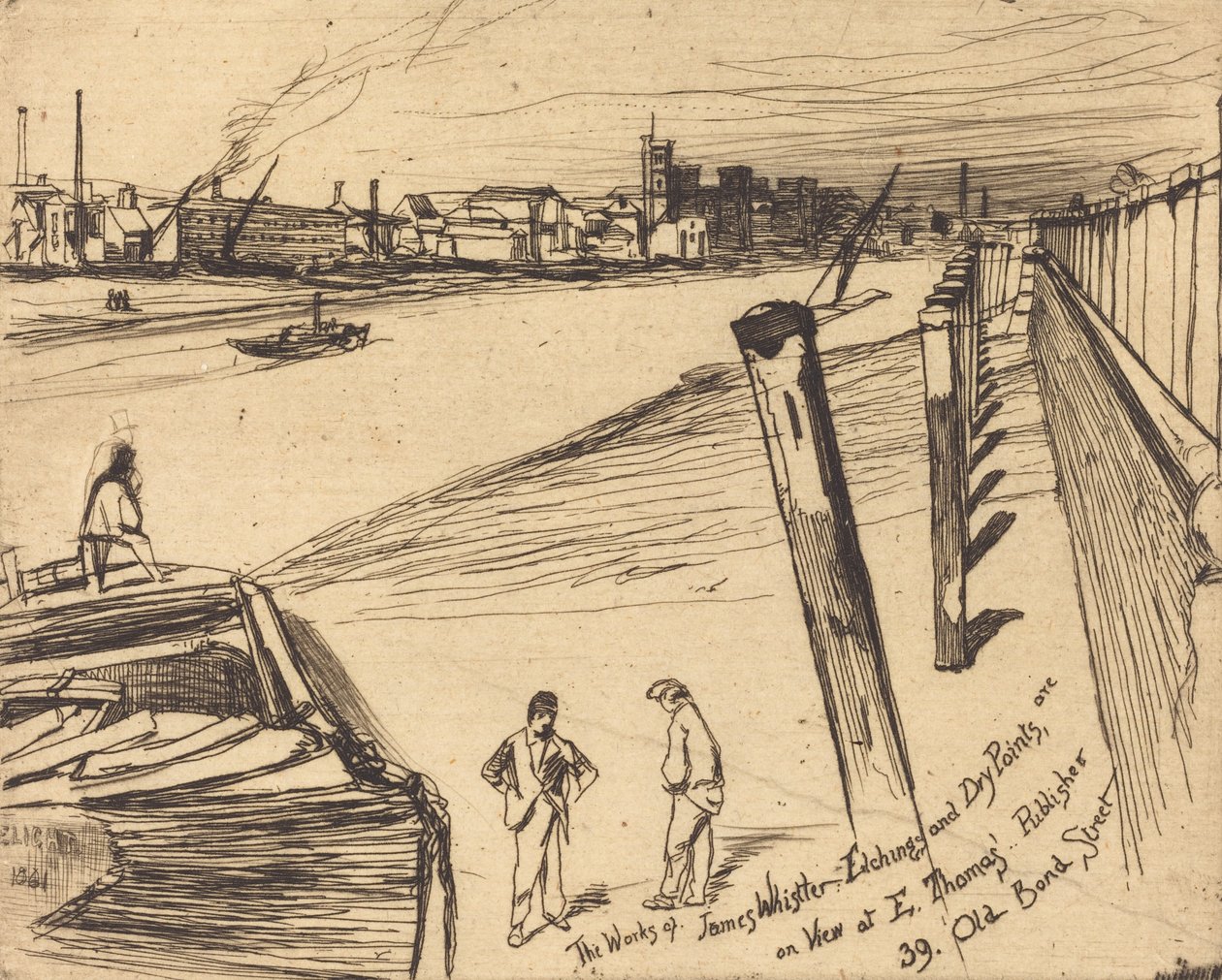 Millbank, 1861 - James Abbott McNeill Whistler
