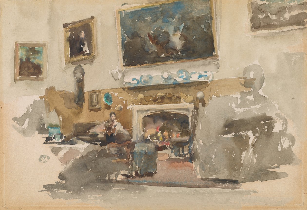 Moreby Hall, 1882-1884 - James Abbott McNeill Whistler