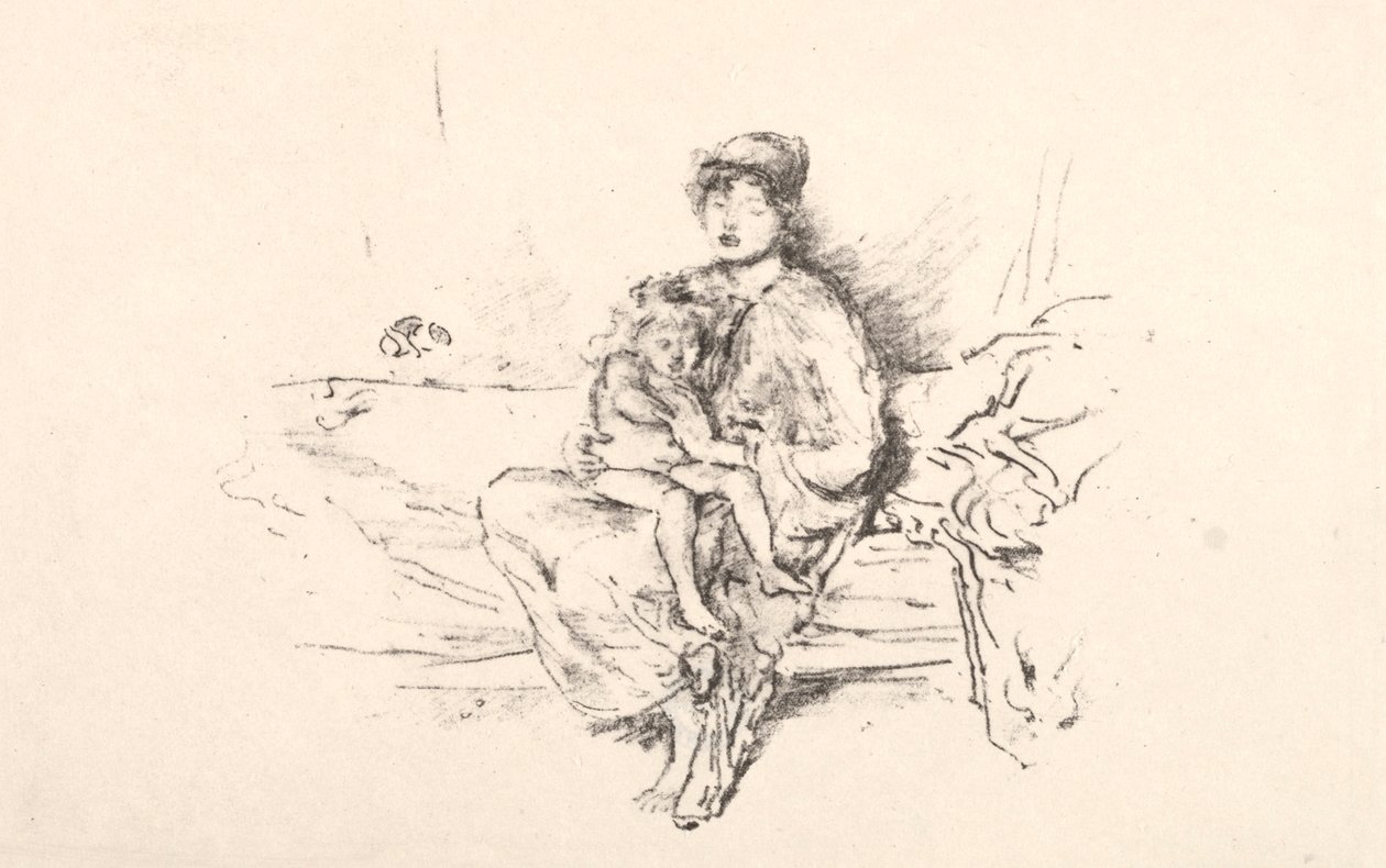 Mère et enfant, n° 2 - James Abbott McNeill Whistler