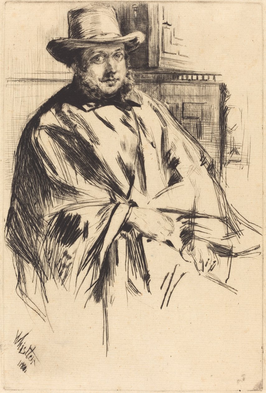 M. Davis M. Mann, 1860 - James Abbott McNeill Whistler