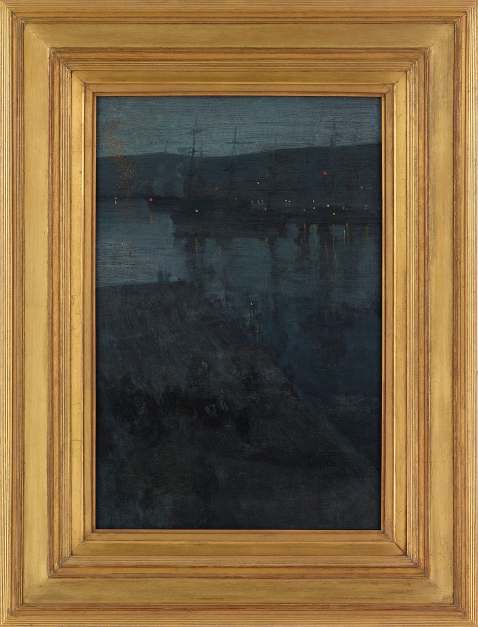 Nocturne en bleu et or : Valparaiso, 1866-ca. 1874 - James Abbott McNeill Whistler
