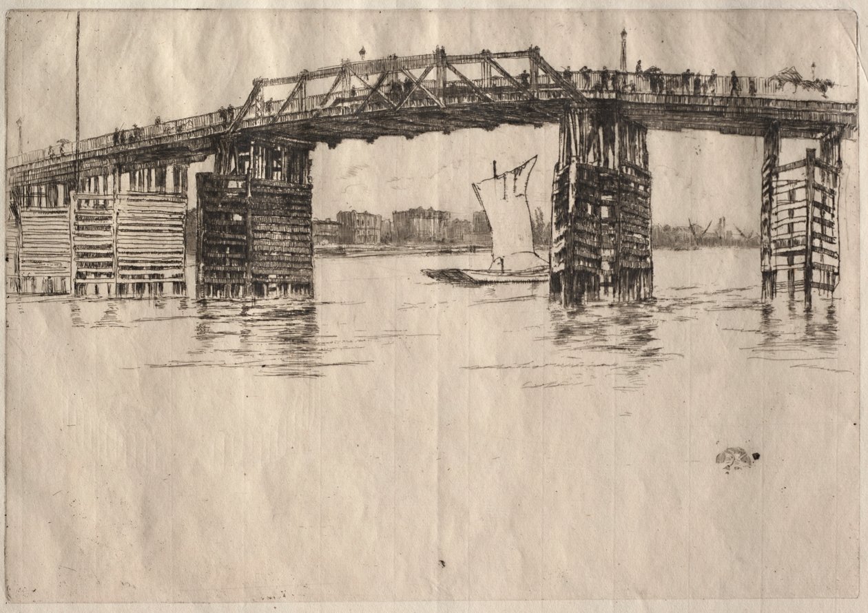 Vieux pont de Battersea - James Abbott McNeill Whistler