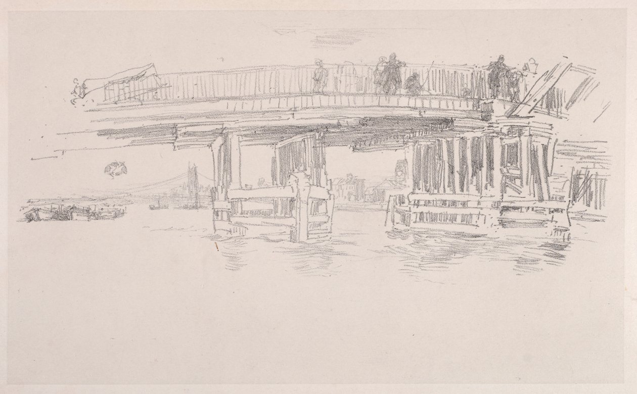 Vieux pont de Battersea - James Abbott McNeill Whistler