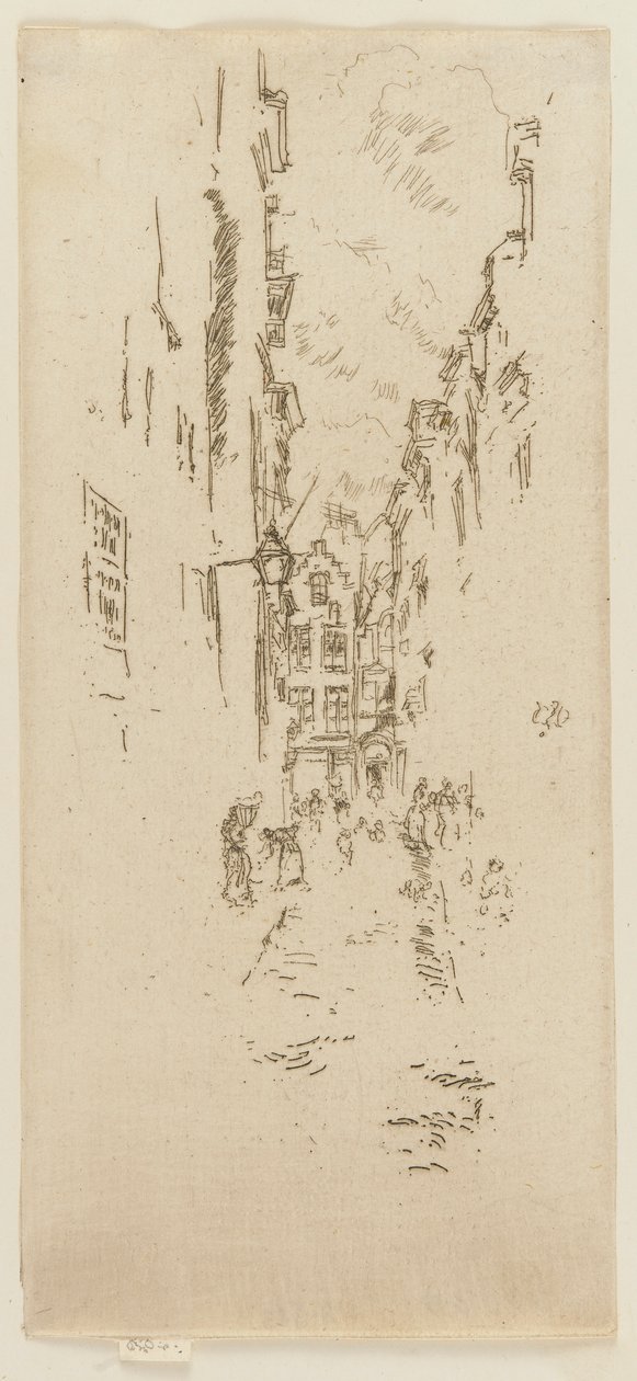 Petite Rue des Bouchers - James Abbott McNeill Whistler