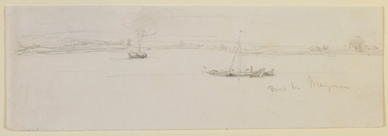 Près de Mayence, 1858 - James Abbott McNeill Whistler