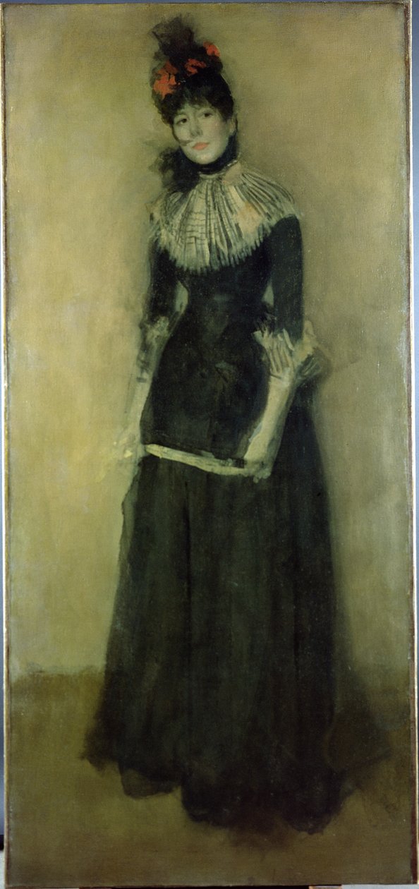 Rose et argent : La Jolie Mutine, c.1890 - James Abbott McNeill Whistler