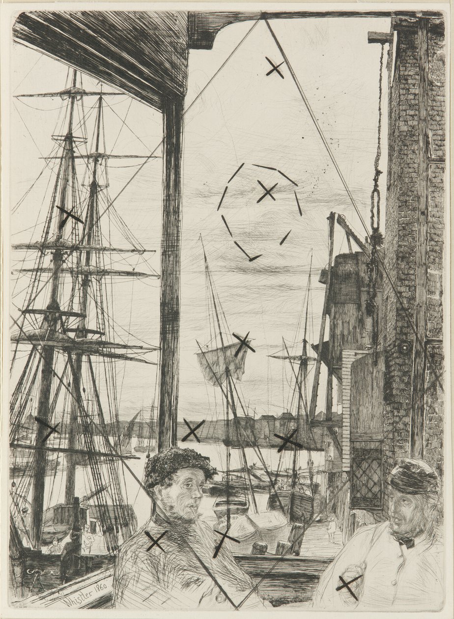 Rotherhithe, 1860 - James Abbott McNeill Whistler