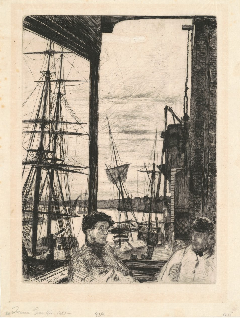 Rotherhithe, 1860 - James Abbott McNeill Whistler