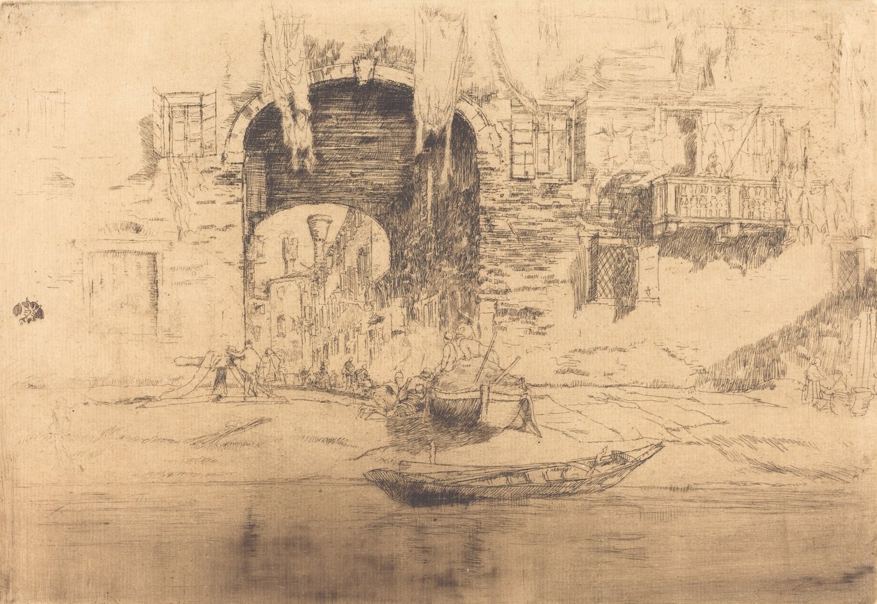 San Biagio - James Abbott McNeill Whistler