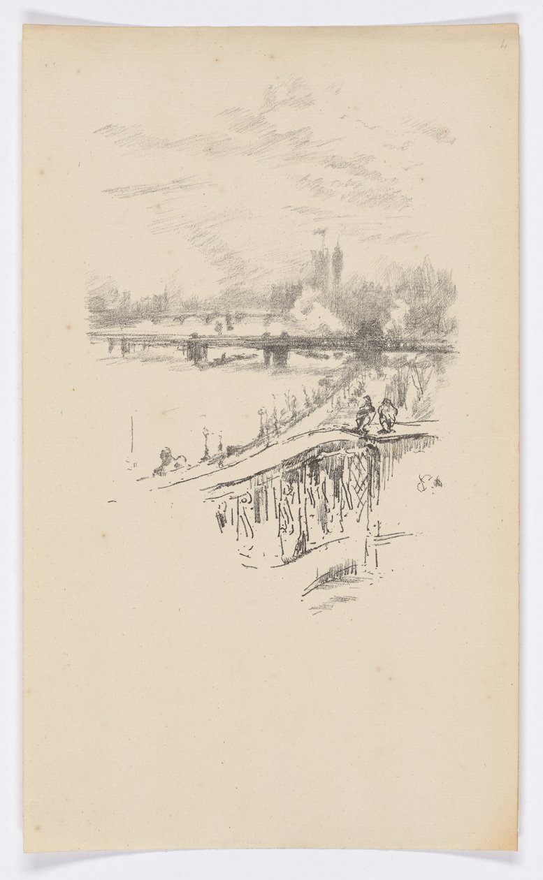 Pigeons de Savoie - James Abbott McNeill Whistler