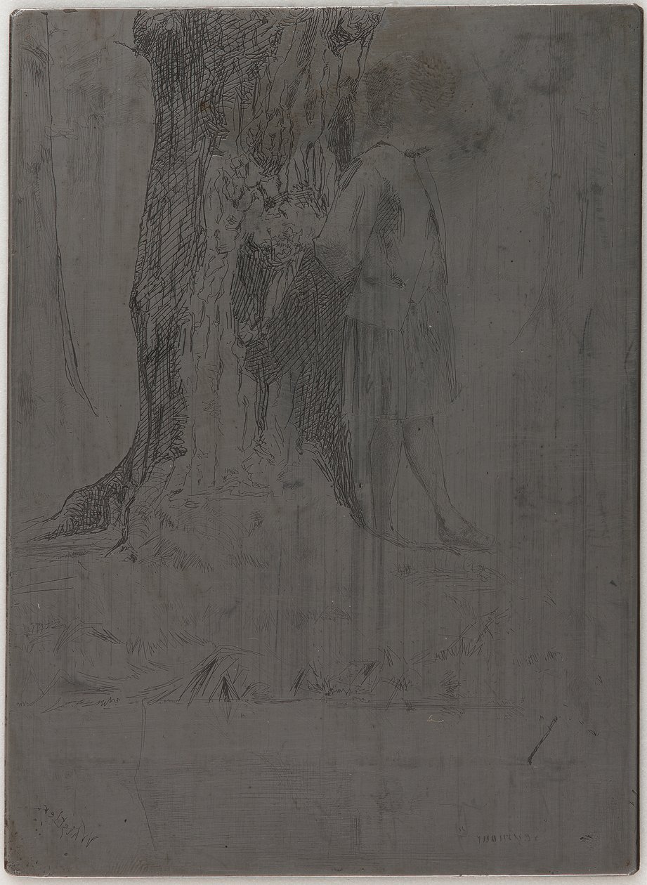 Seymour sous un arbre, 1859 - James Abbott McNeill Whistler