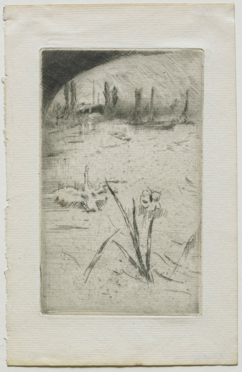 Cygne et Iris, 1883 - James Abbott McNeill Whistler