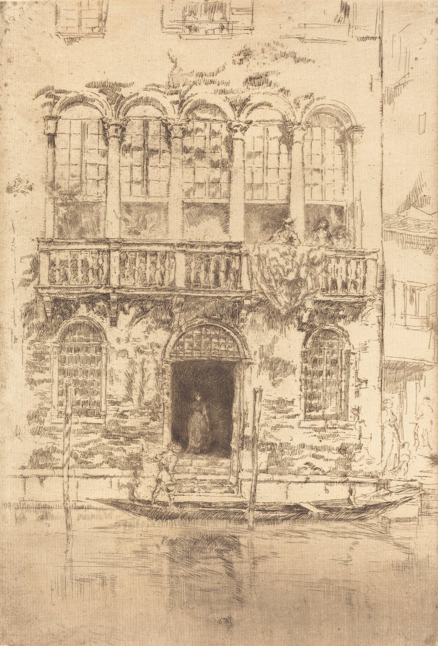 Le Balcon, 1879-1880 - James Abbott McNeill Whistler