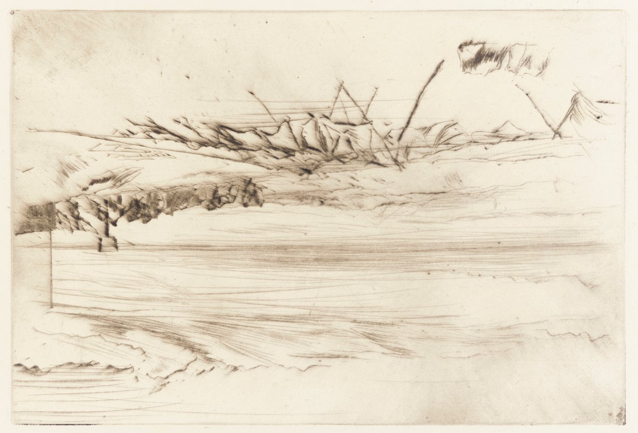 La Plage, Hastings, 1873 - James Abbott McNeill Whistler