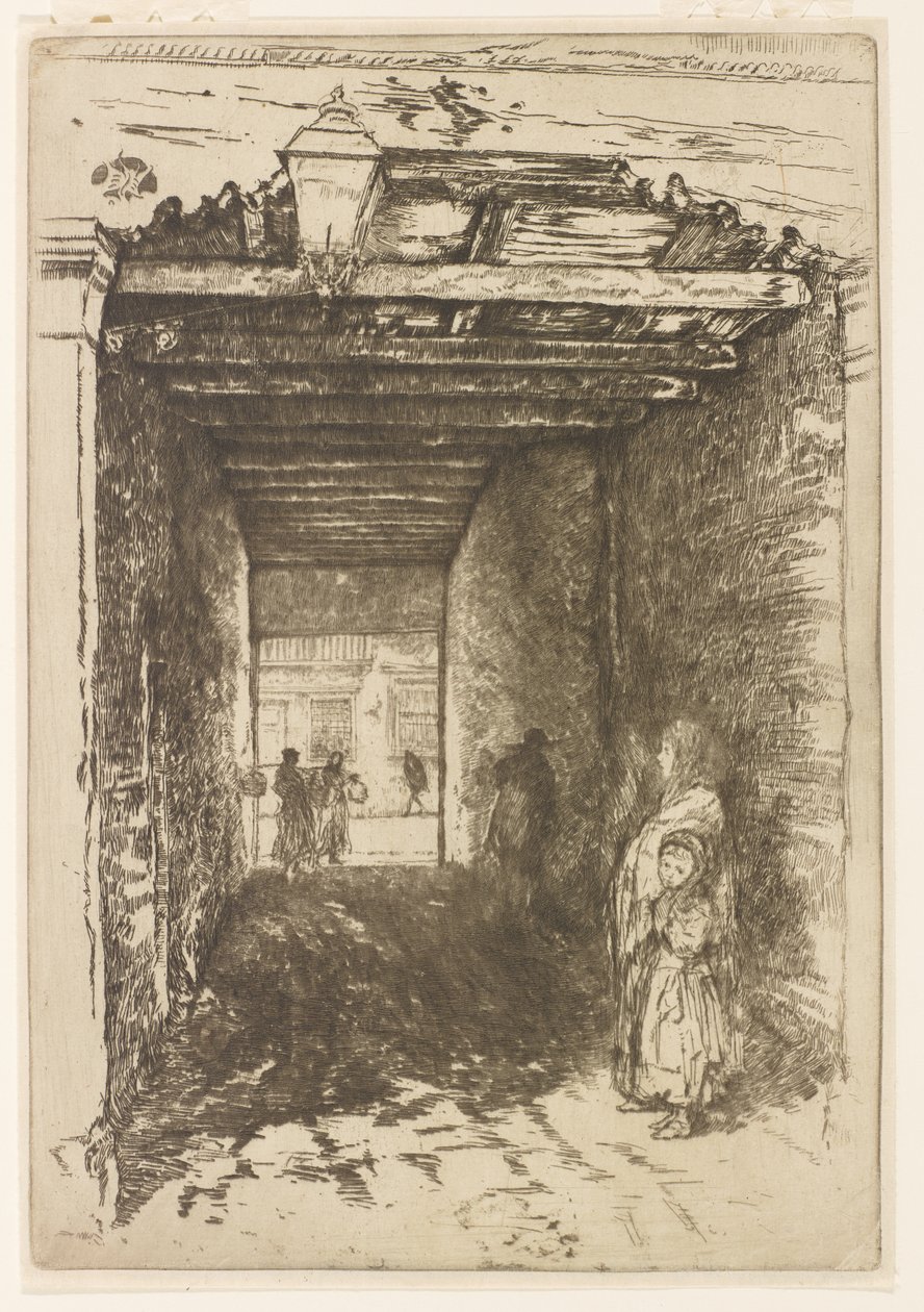 Les mendiants - James Abbott McNeill Whistler