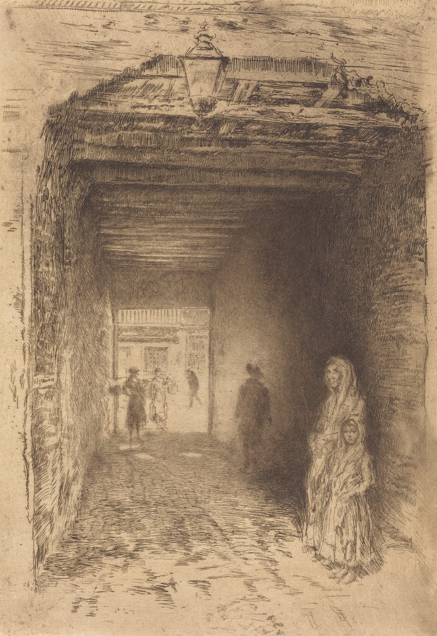 Les Mendiants - James Abbott McNeill Whistler
