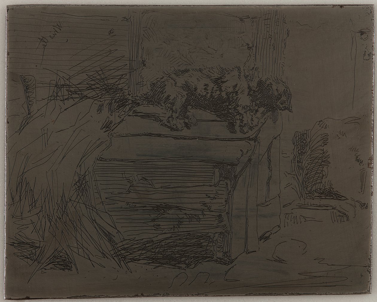 Le Chien sur le chenil, 1858 - James Abbott McNeill Whistler