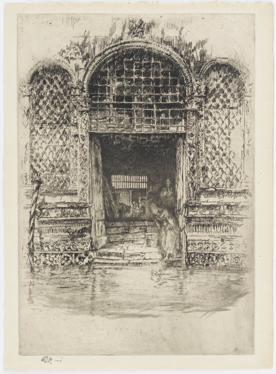 Le Portail, 1879-1880 - James Abbott McNeill Whistler