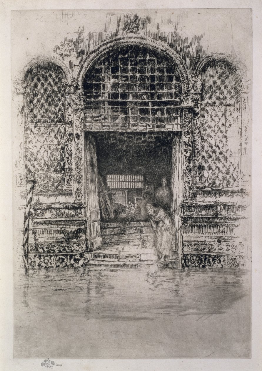 La porte, 1879-80 - James Abbott McNeill Whistler