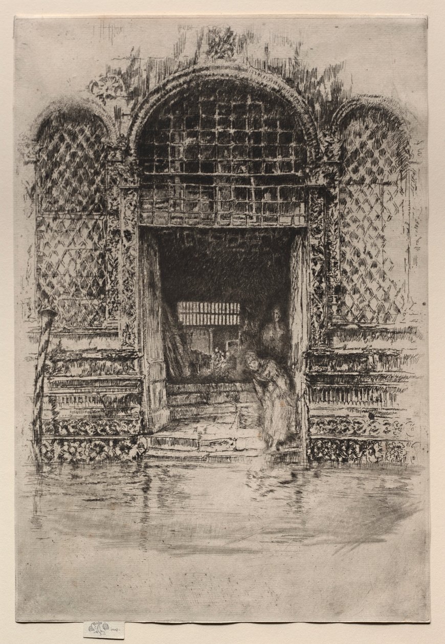 Le Portail, 1880 - James Abbott McNeill Whistler