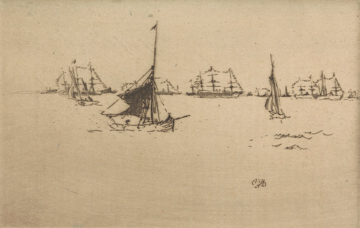 La flotte : Soir, d