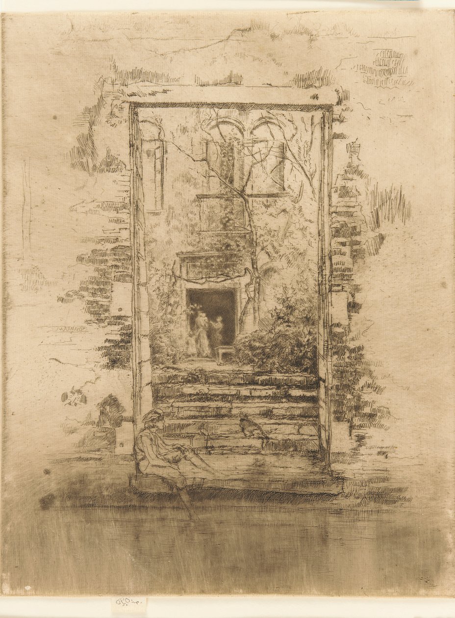 Le Jardin, 1879-1880 - James Abbott McNeill Whistler