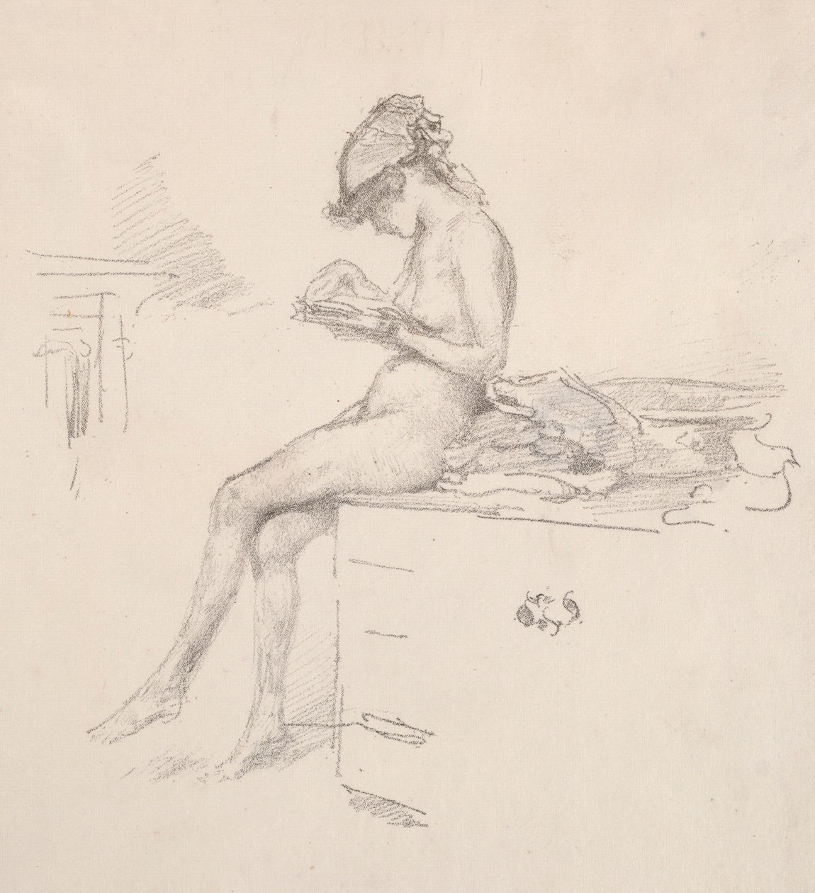 Le Petit Modèle Nu Lisant, 1890 - James Abbott McNeill Whistler