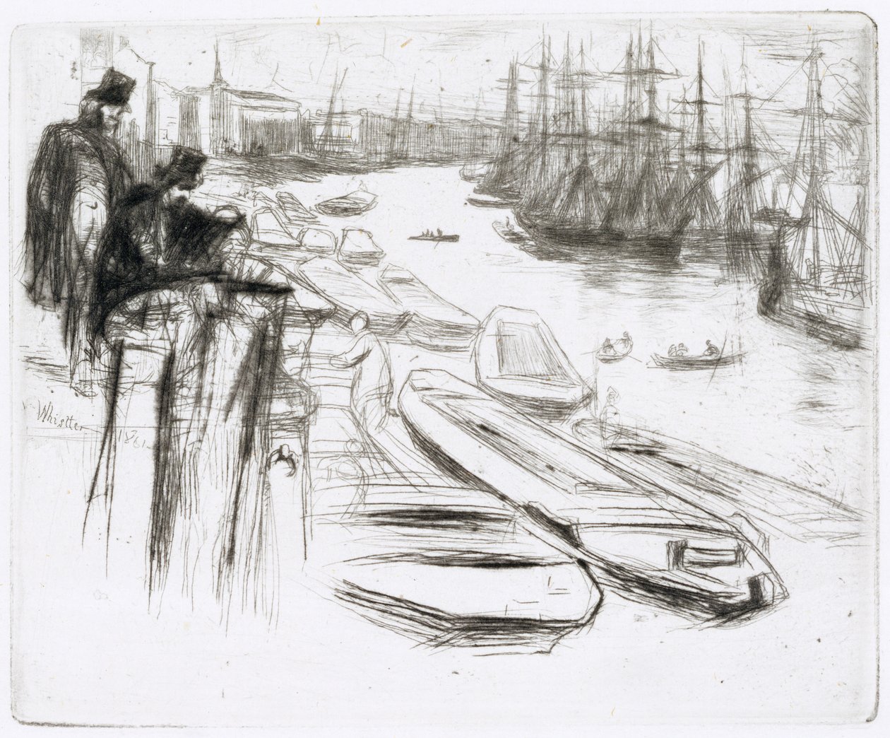 La Petite Mare, No.1 - James Abbott McNeill Whistler