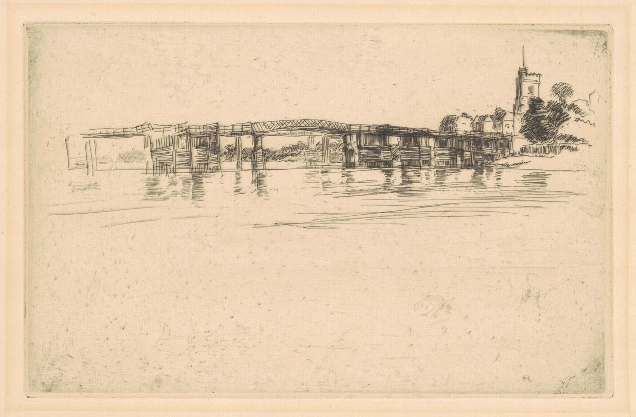 Le Petit Putney, n° 1, 1879 - James Abbott McNeill Whistler