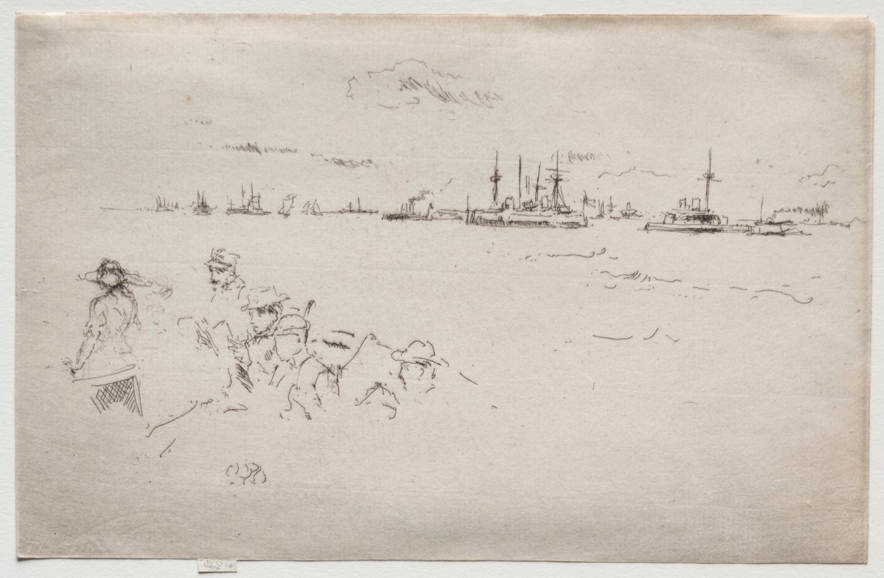 Les Moniteurs - James Abbott McNeill Whistler