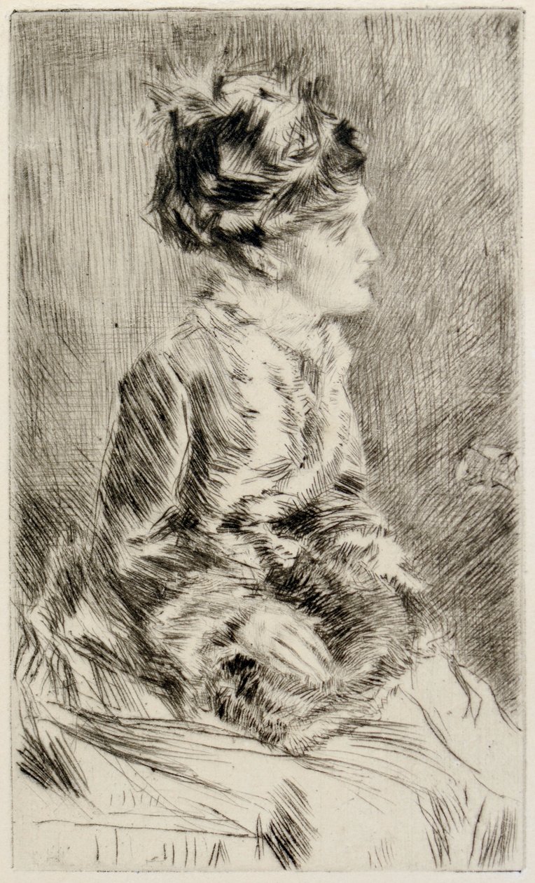 Le Manchon - James Abbott McNeill Whistler