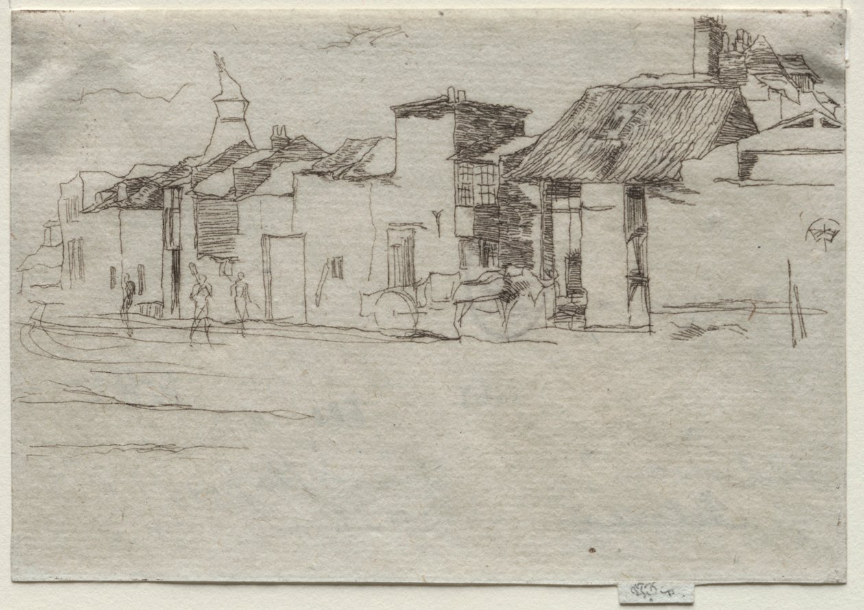 Le Cygne, Chelsea, c. 1870 - James Abbott McNeill Whistler
