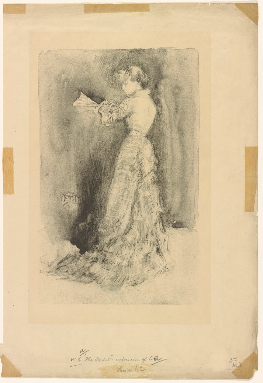 La toilette - James Abbott McNeill Whistler