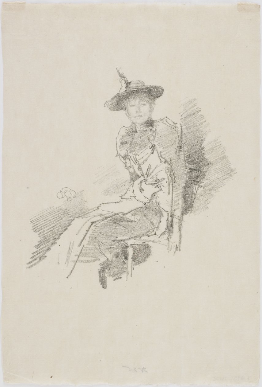 Le chapeau ailé - James Abbott McNeill Whistler