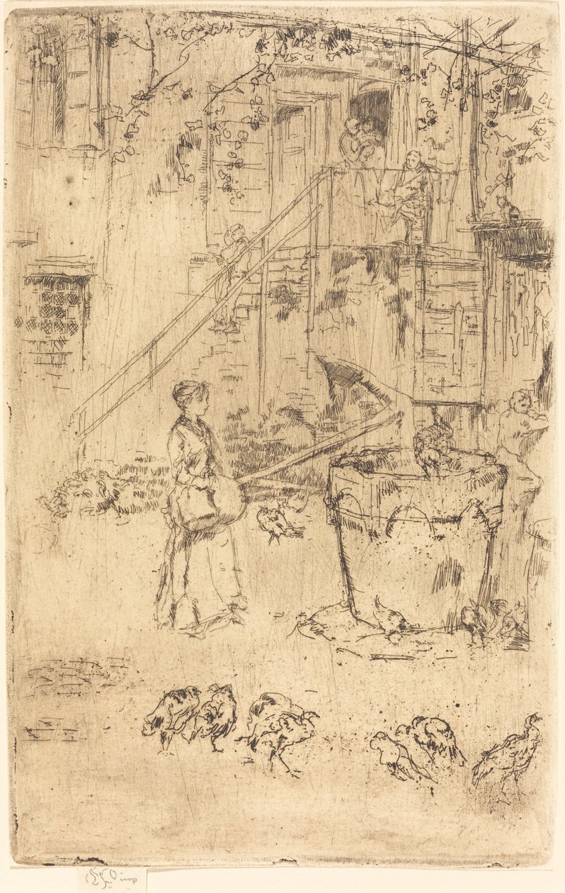 Dindes, 1880 - James Abbott McNeill Whistler