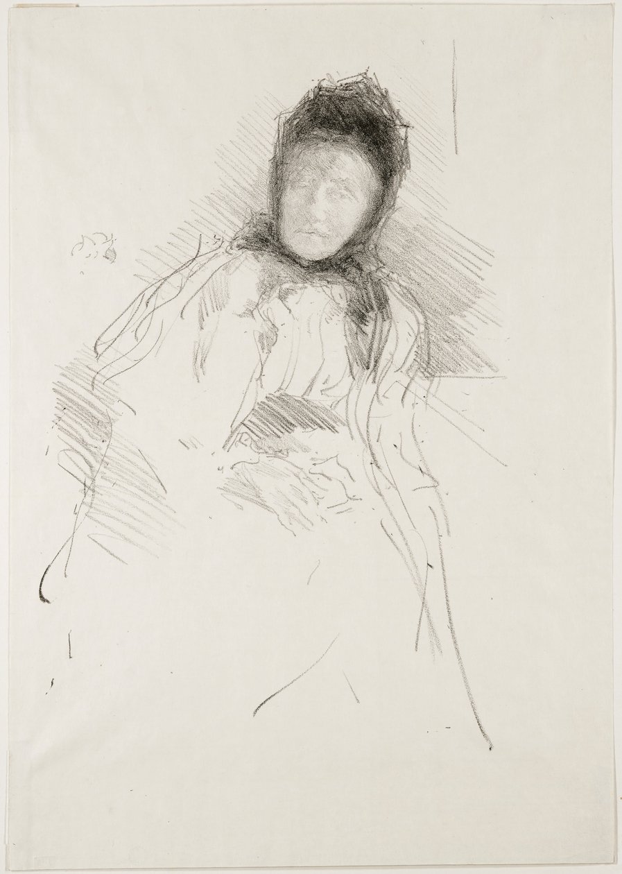 Esquisse inachevée de Lady Haden, 1895 - James Abbott McNeill Whistler